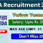 IREDA Recruitment 2025 - Apply Online for 10 General Manager, Executive Director and Other Posts